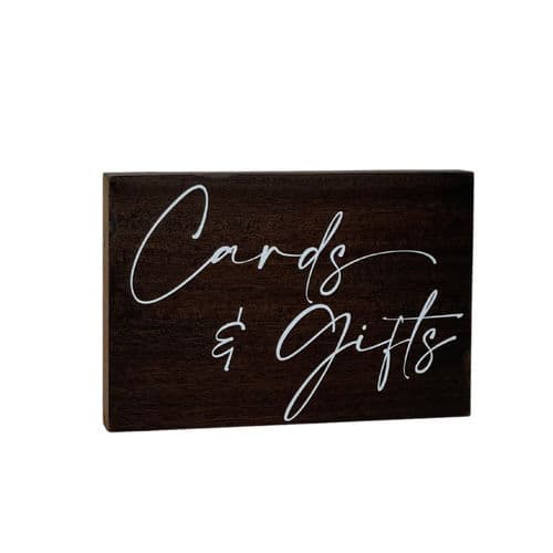 Gifts & Card Sign