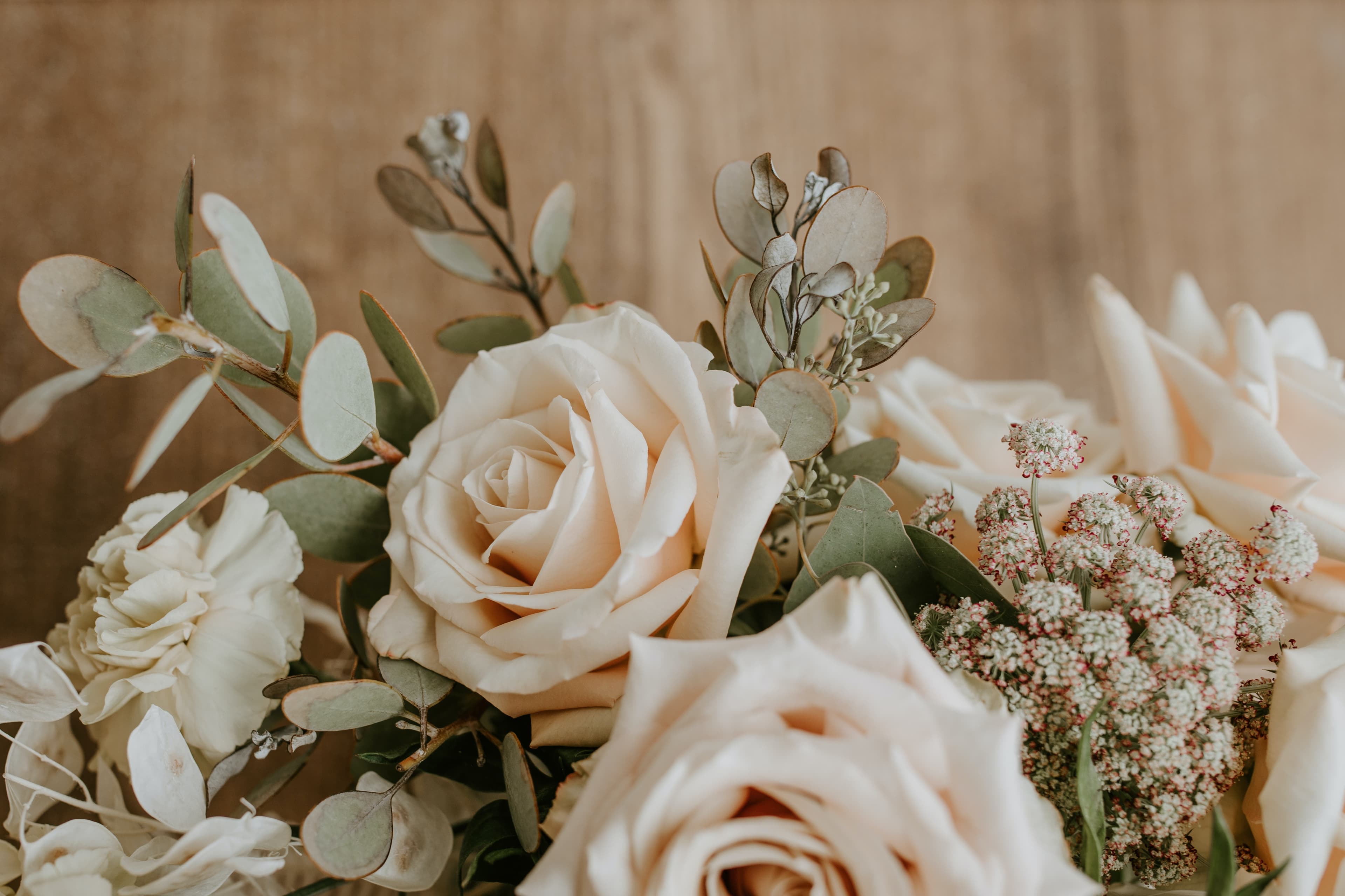 Wedding florals styled by Veils to Venues