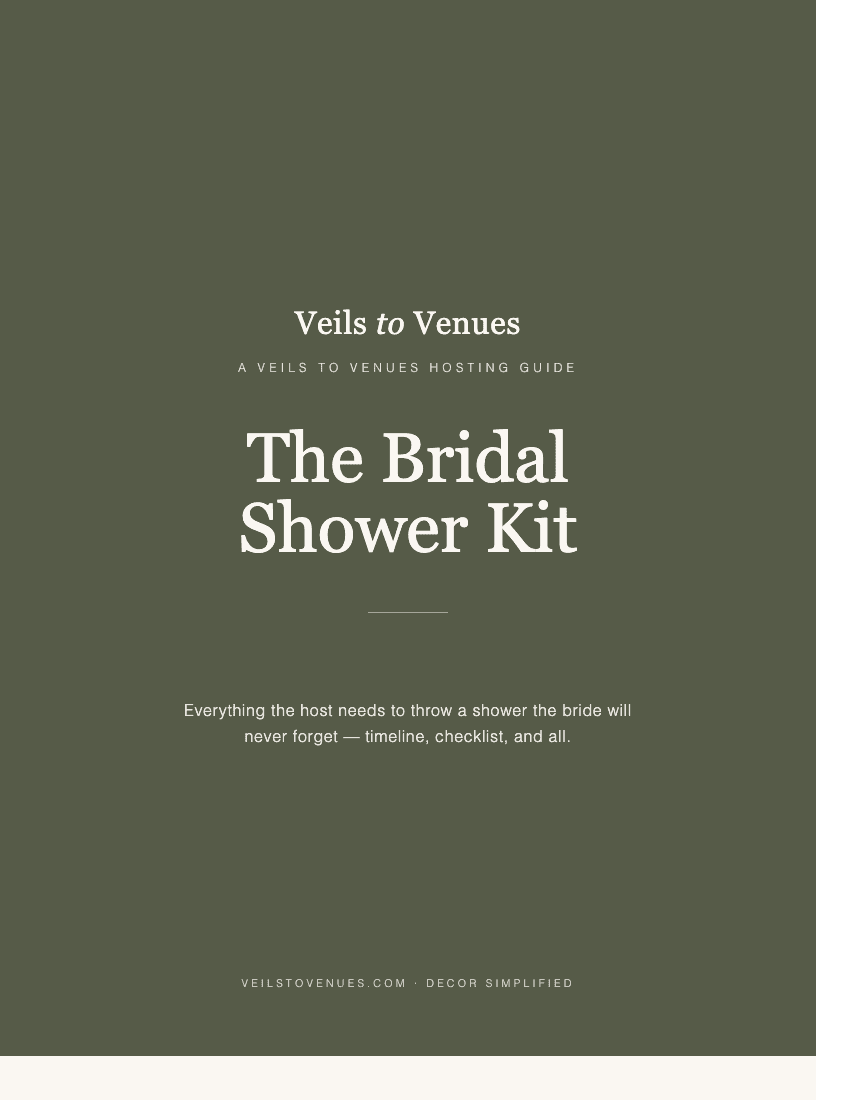 The Bridal Shower Kit